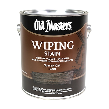 Old Master Old Masters Semi-Transparent Spanish Oak Oil-Based Wiping Stain 1 gal 12201